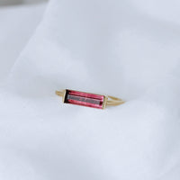 BERRY SLICE Tourmaline Ring