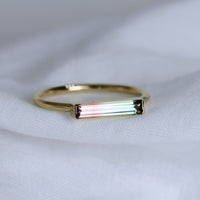 SUMMER WATERMELON #2 tourmaline ring