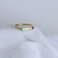 SUMMER WATERMELON #2 tourmaline ring