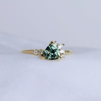 GLACIER LAKE sapphire ring