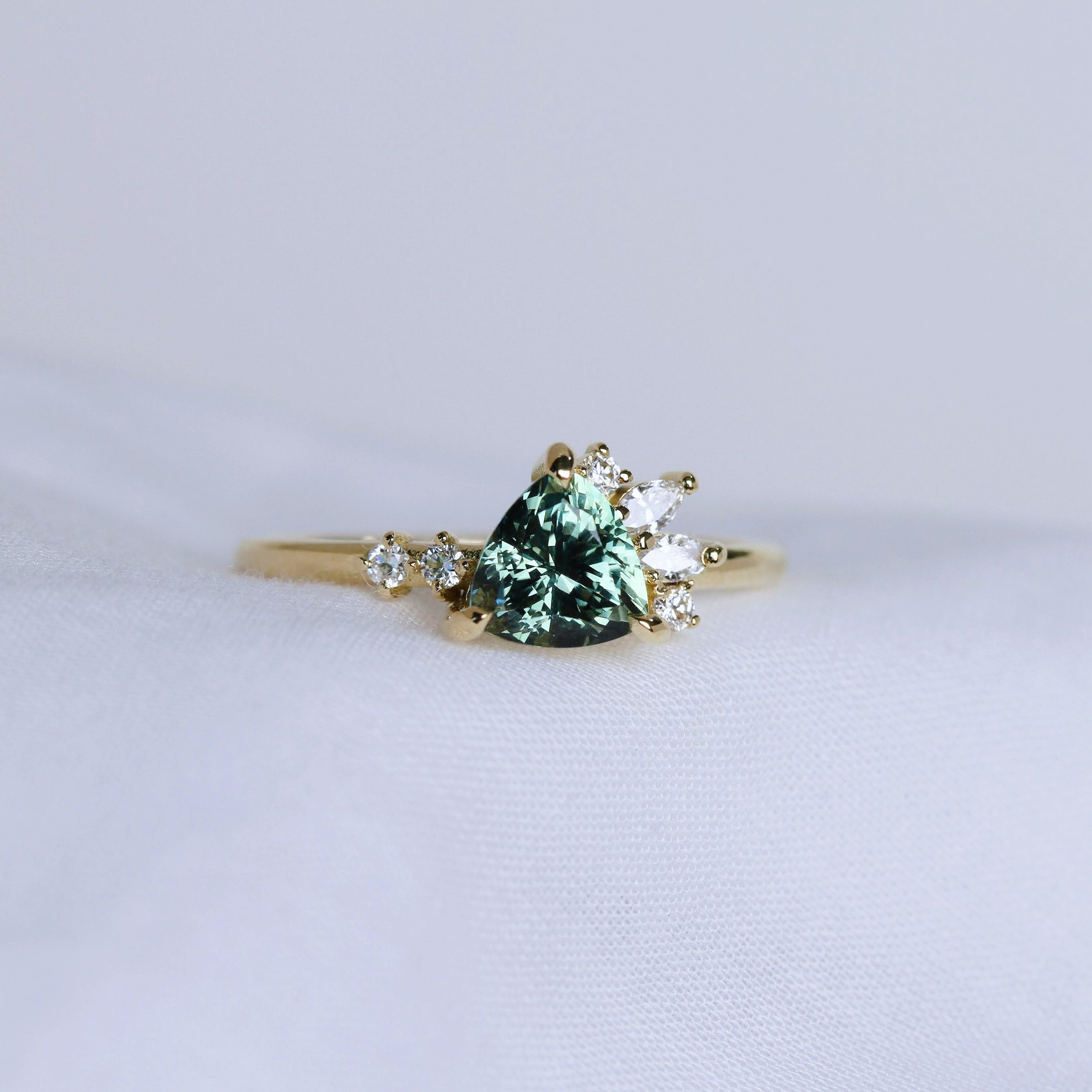 GLACIER LAKE sapphire ring