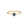 LIGHT sapphire stacking ring