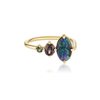 BLACK MAGIC Opal Ring