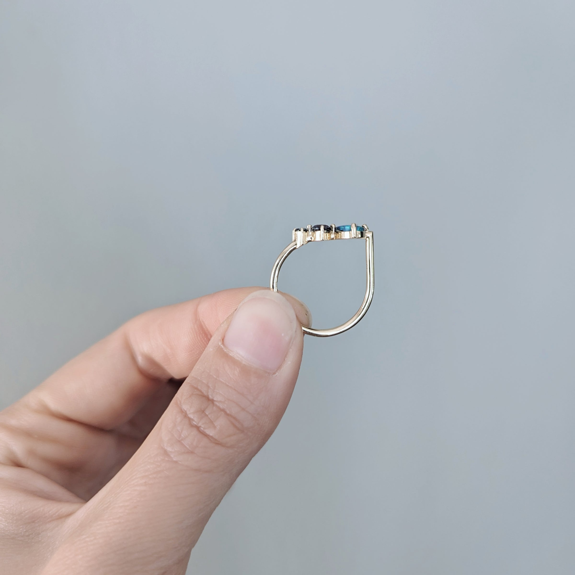 BLACK MAGIC Opal Ring