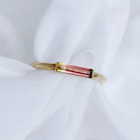 SUMMER WATERMELON tourmaline ring