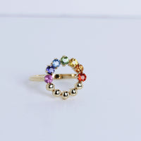 RAINBOW Sapphire Ring