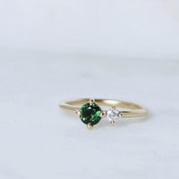 DUO Sapphire and Diamond ring