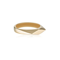 Gold Signet Ring 002 (diamond)