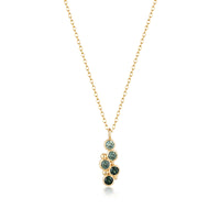 OMBRE sapphire necklace