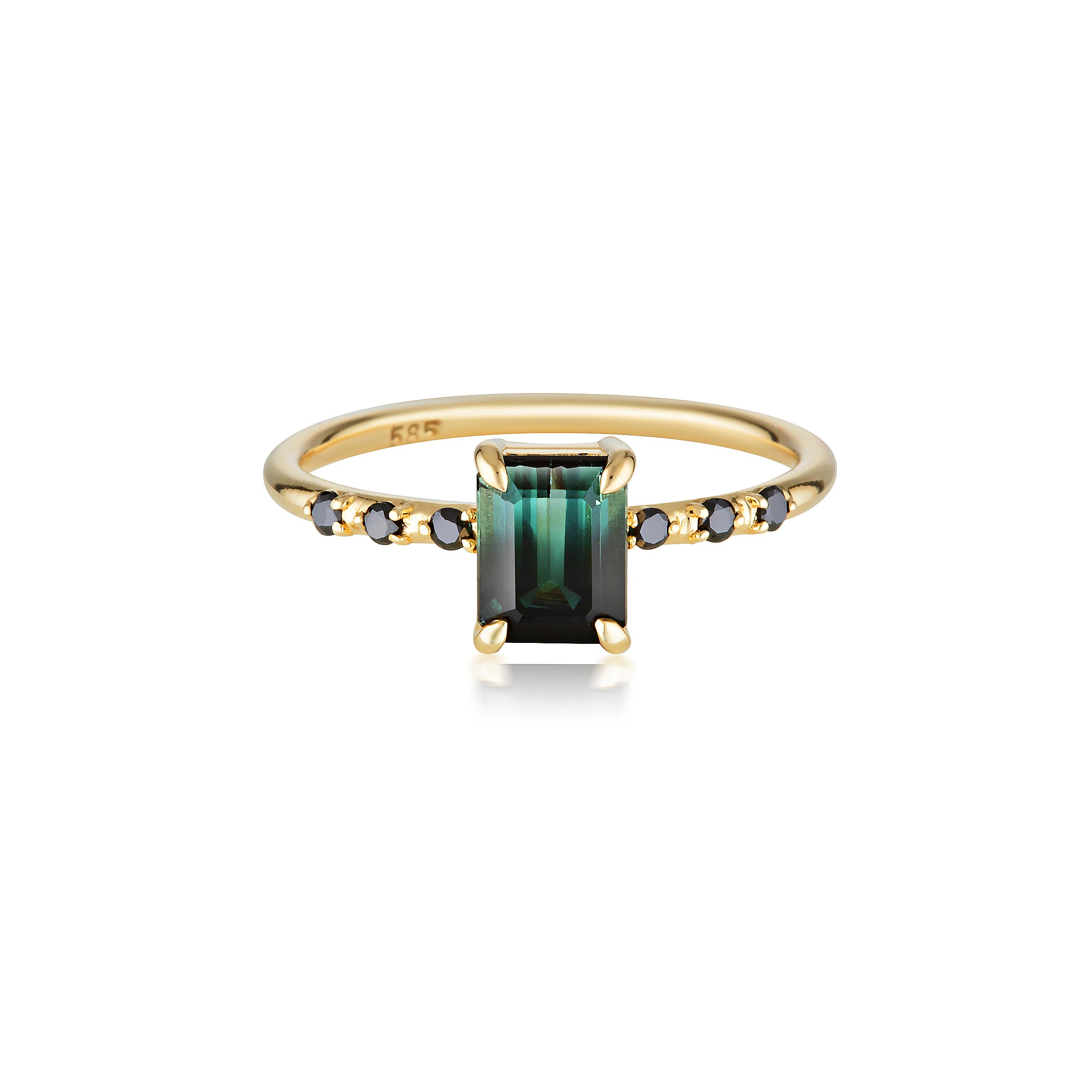 DUALITY Ombre Tourmaline Ring