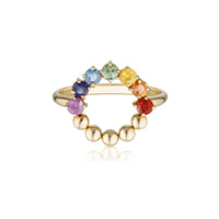 RAINBOW Sapphire Ring
