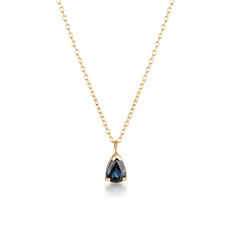 OCEAN DEPTHS sapphire necklace