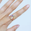 RAINBOW Sapphire Ring