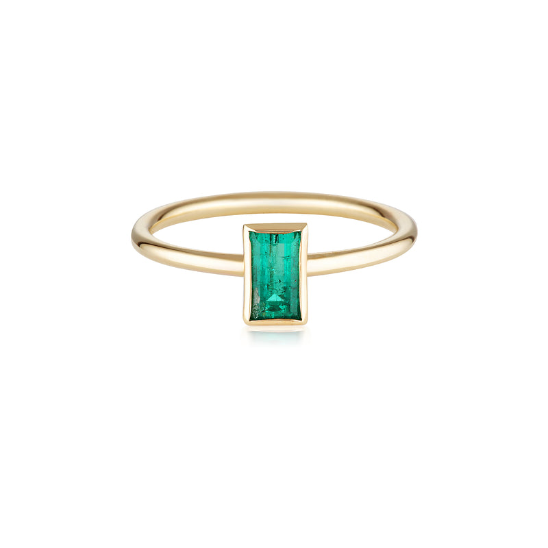 AZTEC LAGOON emerald ring